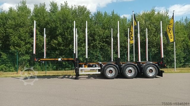Лесовозный полуприцеп DOLL 3-Achs-Sattelauflieger LOGO 10