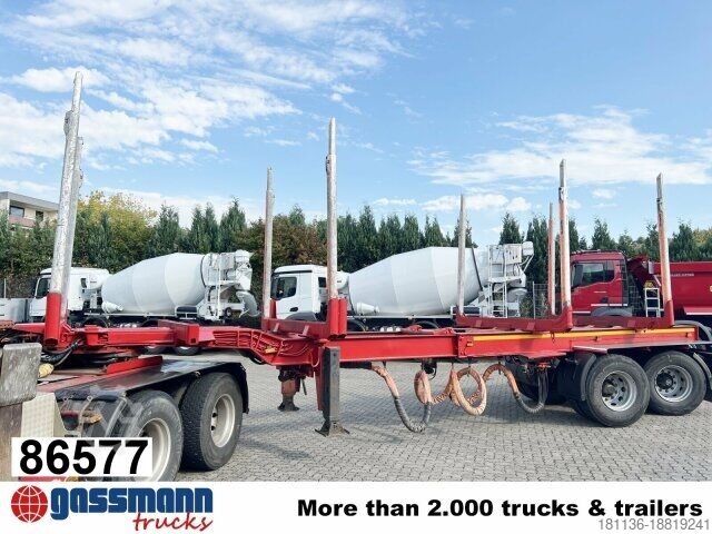 Лесовозный полуприцеп Doll A321, Ausziehbar von 10,7m-15,2m, 2x Lenkachse