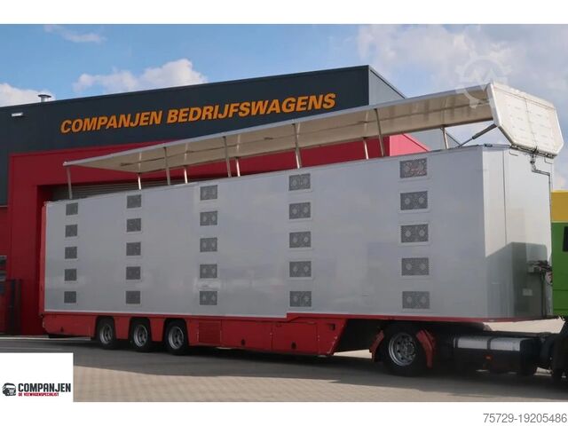 Перевозка крупного рогатого скота CUPPERS LVO 12-27 AL - 2014 - 5 LEVELS - Folding floors