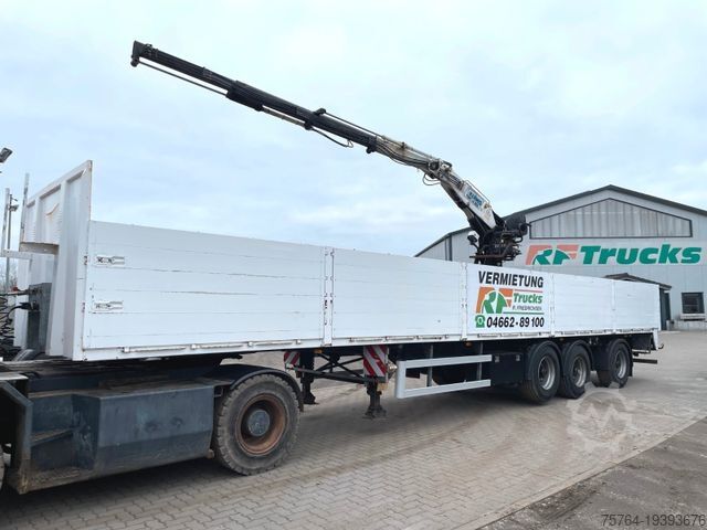 Полуприцеп Roll Kran Kennis 14.R/Zwangsgelenkt/Auch Miete