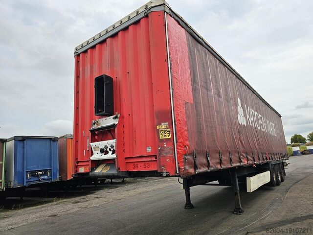 2005 Krone sd | 3-осный тентованный фургон | Дисковые тормоза SAF. Krone sd| 3 axle curtainsider | Saf disc.