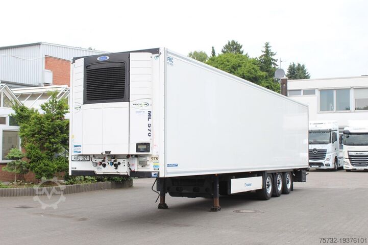 Полуприцеп Krone CV 1950 MT Bi-Temp Doppelstock Blumen Aluboden