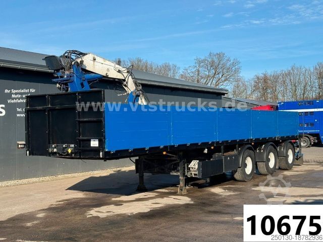 Полуприцеп PACTON T3-003 Steinauflieger + Kennis Rollkran