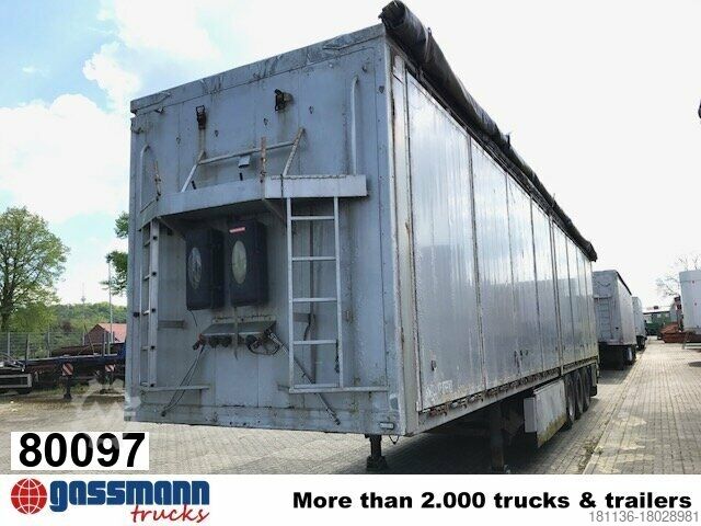 Полуприцеп Reisch RSBS-35/24 PV Walkingfloor ca. 86m³, Alu