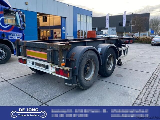 Контейнерные перевозки Renders Euro 700 / Container Chassis / 20 FT