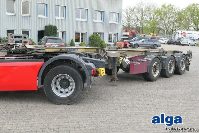 Полуприцеп с сменным кузовом SCHMITZ CARGOBULL SCF 24 SLIDER, 2x20/1x30/1x40/1x45 Fuß Container