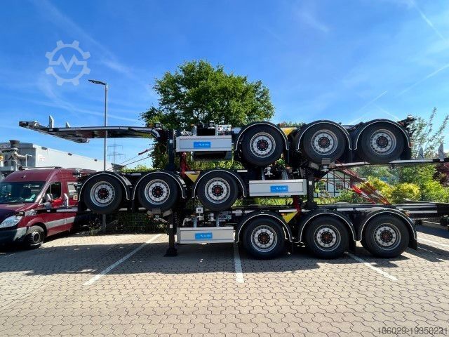 Полуприцеп с сменным кузовом D-TEC Containerchassis Flexitrailer