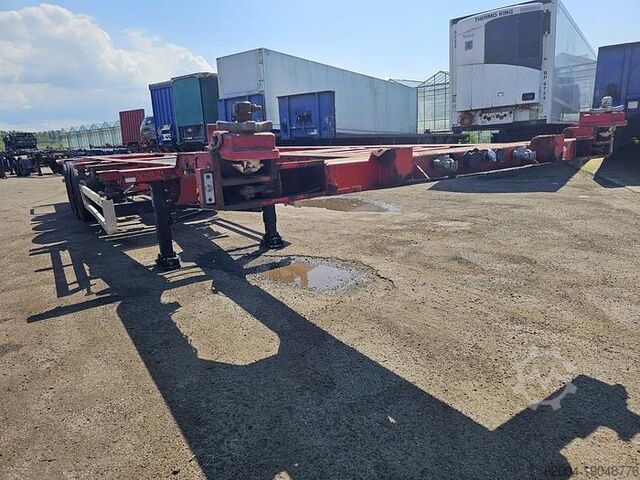 Контейнерные перевозки KRONE SD 27 | 3 axle container chassis |  LIGHT WEIGH...