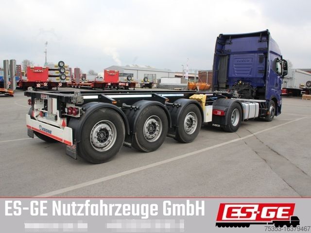Полуприцеп с сменным кузовом KRONE 3-Achs-Containerchassis 20'