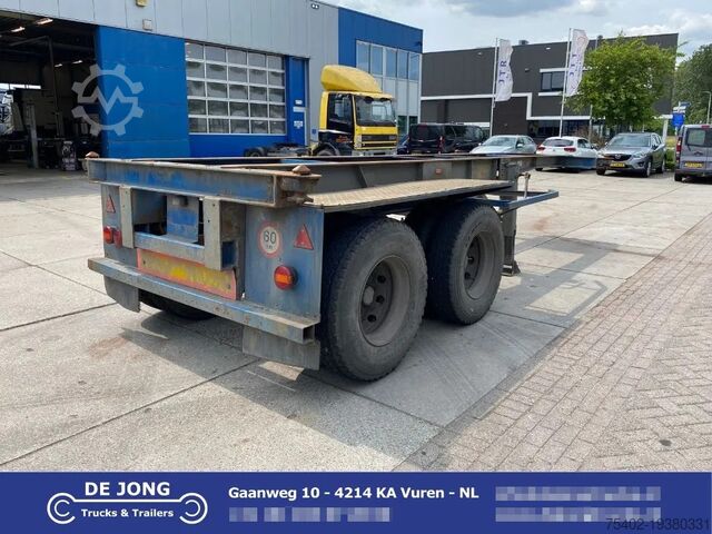 Контейнерные перевозки Van Hool 20FT Chassis / Steel Suspension / Double Air