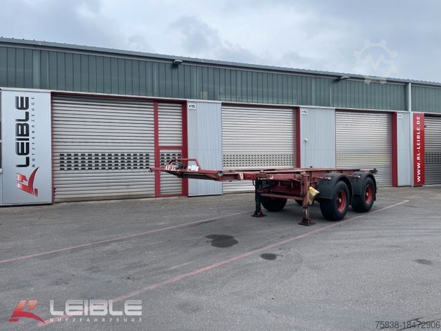 Полуприцеп с сменным кузовом DOLL 20 feet / Fuss Containerchassis*BPW Achsen*