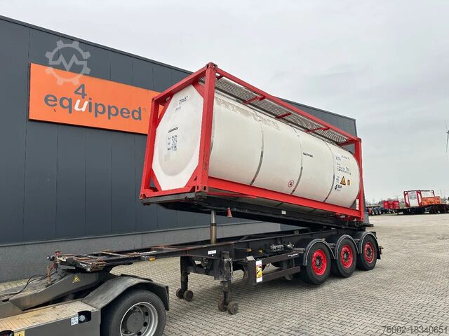 Контейнерные перевозки Van Hool 20FT Tipping-chassis, ADR (EX/II, EX/III, FL, A...