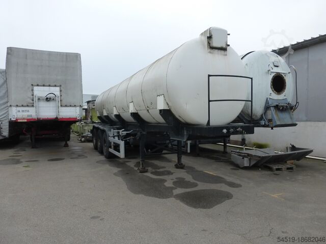 прицеп-цистерна / сосуд под давлением из нержавеющей стали  