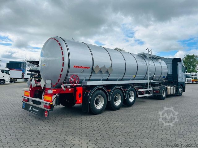 Полуприцеп-цистерна KÄSSBOHRER Edelstahl Tankauflieger Bitumen 32m³