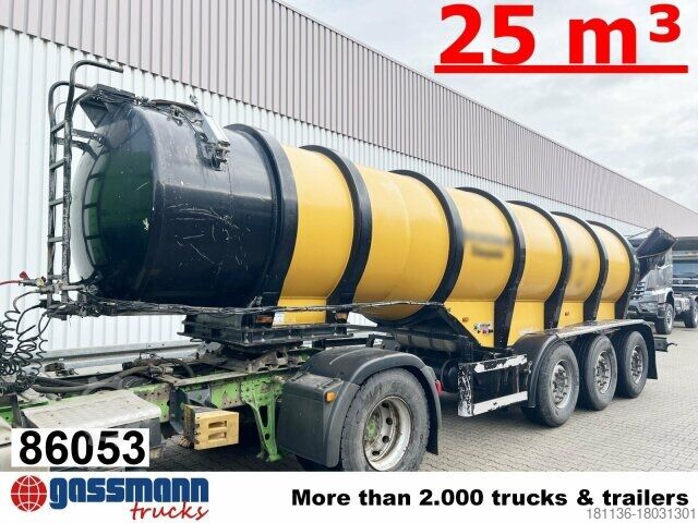 Полуприцеп-цистерна Wellmeyer Wellmeyer, STF 35/89 TA AL, ca. 25 cbm, ALU,