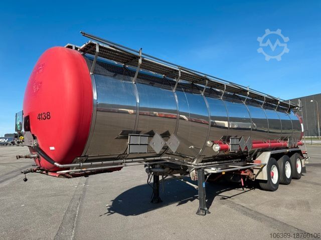 Полуприцеп-цистерна Burg 3 axle 3 compartments 32.200 L ADR