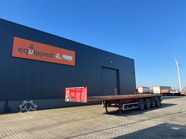 Платформенный трейлер MOL 62 tons Ballast trailer, 4 axles, 2 steering ax...