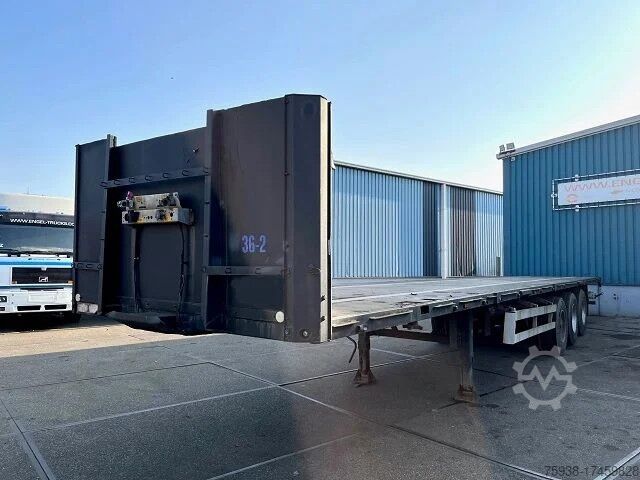Платформенный трейлер Van Hool 3B1047 13.60M. FLATBED TRAILER WITH 40FT TWISTL...
