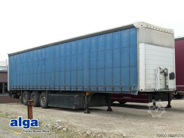 Открытый полуприцеп с тентом SCHMITZ CARGOBULL SCS 24 - 13.62 EB, Edscha, LBW, Palettenkasten