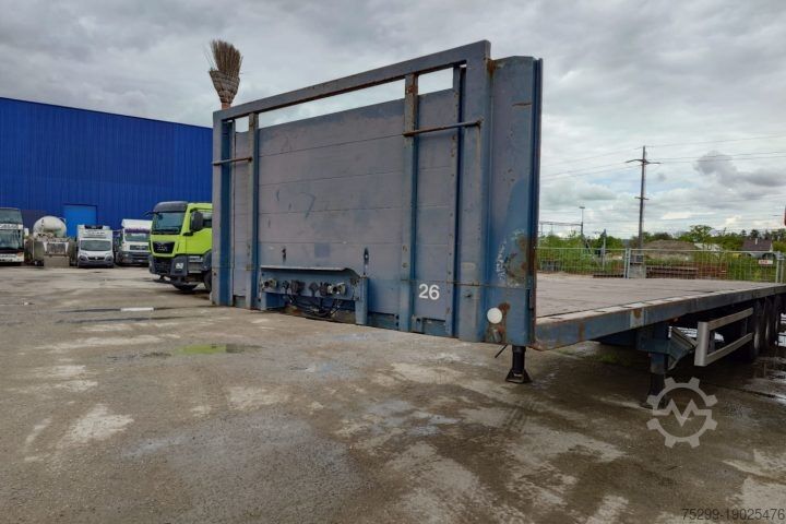 Открытый полуприцеп  WS24 Brücke/Pritsche