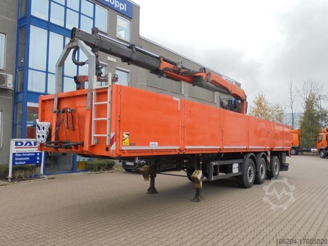 Открытый полуприцеп  LUECK