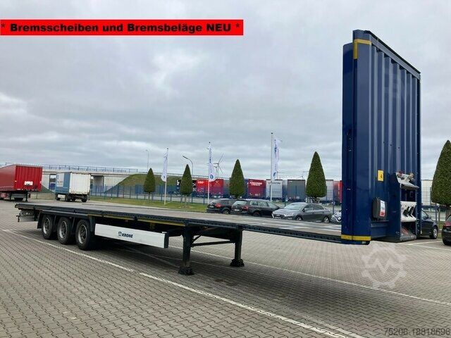 Открытый полуприцеп Krone Mega Liner Plateau SDP 27 eLG4