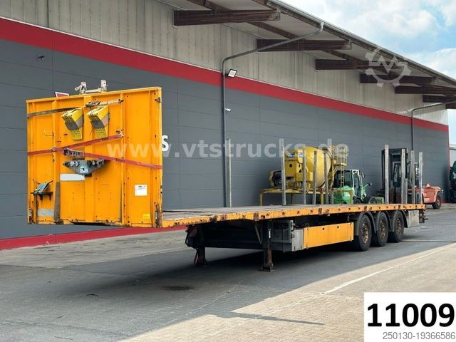 Полуприцеп с рабочей платформой  Wiese SAH 3-36 Plateau-Auflieger inkl. Rungen