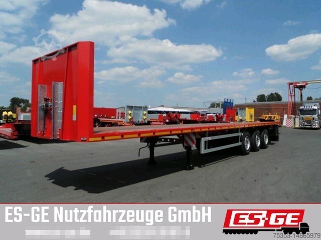 Полуприцеп с рабочей платформой ES-GE 3-Achs Sattelanhänger - Rungen + CV
