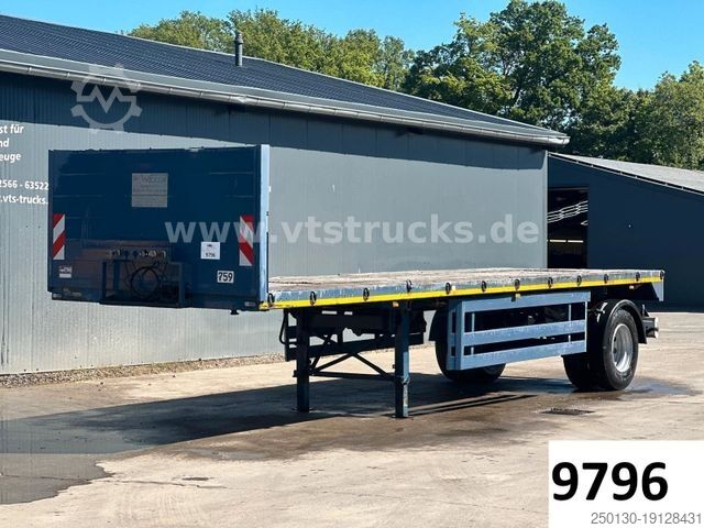 Полуприцеп с рабочей платформой Blumhardt SAL 18.5/102 1.Achs Plattform Aufliege