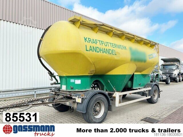 Цистерна-прицеп Feldbinder EUT 31.2 Silo-Anhänger, ca. 31m³, 4x Domdeckel