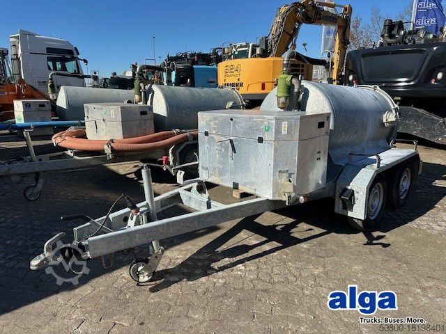 Цистерна-прицеп  Schmies STS V-1.5-S/023, Vakuumfass, Kompressor