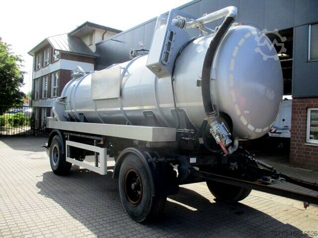 Цистерна-прицеп ASSMANN Assmann Saug-Druck 13m³ V2A/Edelstahl