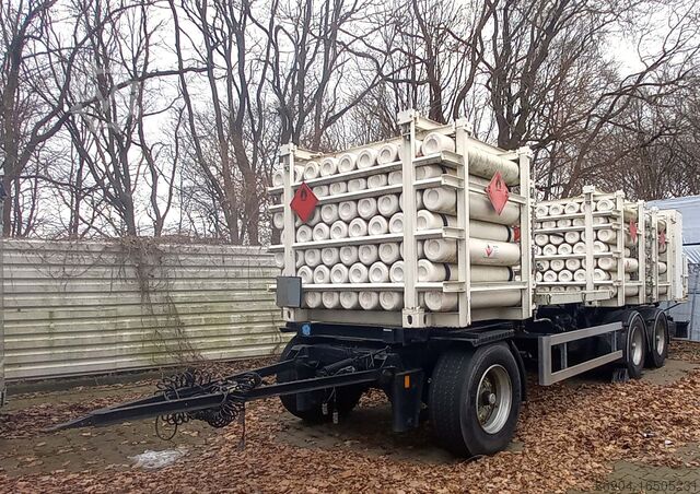 Прицеп-цистерна SAMRO CNG Tank Gas Methane Natural gas 200 Bar