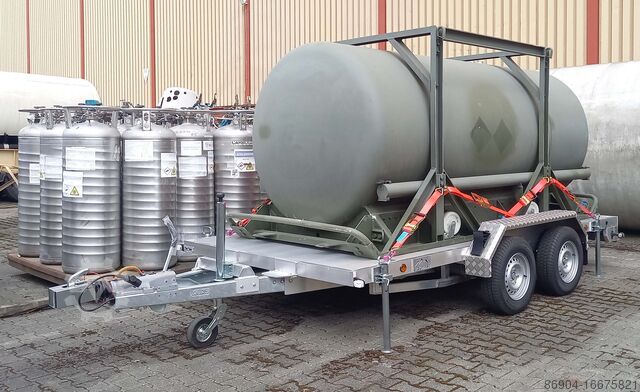 Новый прицеп ADR, б/у резервуар Linde, CRYOBASE Trailer, ADR, Gas, Oxygen,Argon,Nitrogen