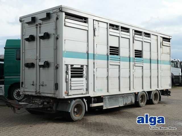 Прицеп для перевозки лошадей  Bannas AT 24.83, 3 Etagen, Schweine, Liftachse