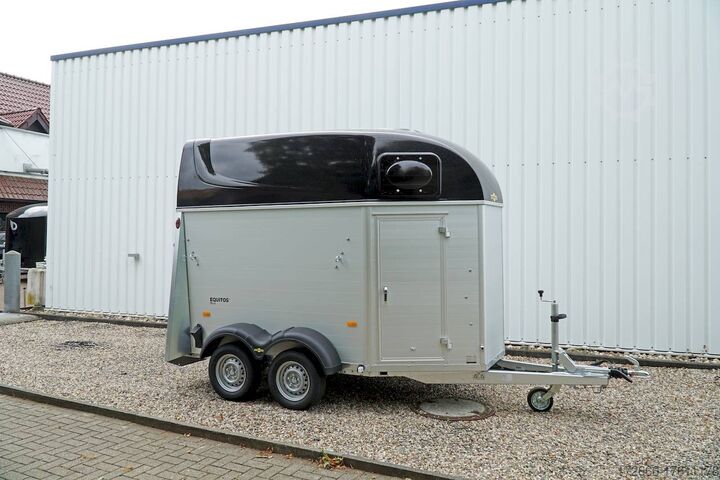 Прицеп для лошадей Humbaur EQUITOS ALU 2400 SK+BOXEN. 315X165X230CM 2400KG