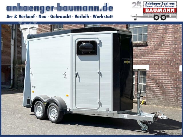 Прицеп для лошадей Humbaur NOTOS ALU SPIRIT 2400  BLACK 342X171X230CM 2400KG