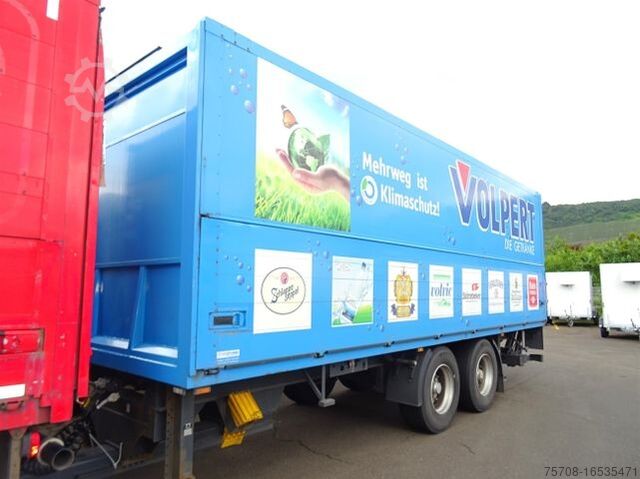 Прицеп для напитков ACKERMANN-FRUEHAUF 7,7 m Schwenkwand*2 to LBW*19 Pal.*BPW*zertif.