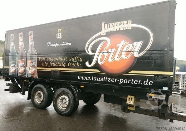 Прицеп для напитков  7,3m Tandem Schwenkwand*2to LBW*18 Pal*Zertifika