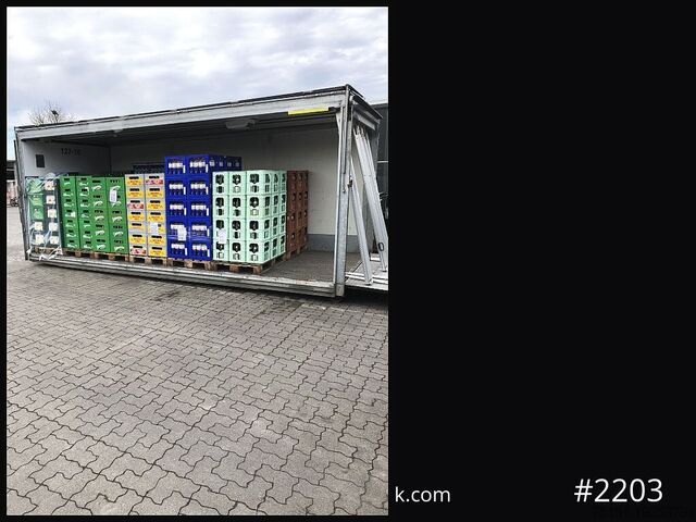 Прицеп для напитков SCHROEDER,WIESMOOR Abrollcontainer, Getränkeaufbau Wingliner, mehrmals vorhanden