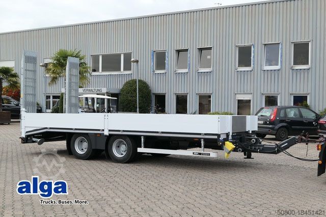 Низкорамный прицеп  alga TAT B-180, 7,3mtr., Rampen, 19to. GG.
