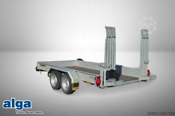 Низкорамный прицеп HUMBAUR HS 353718, Verzinkt, Rampen, 2.8to. NL, Tandem