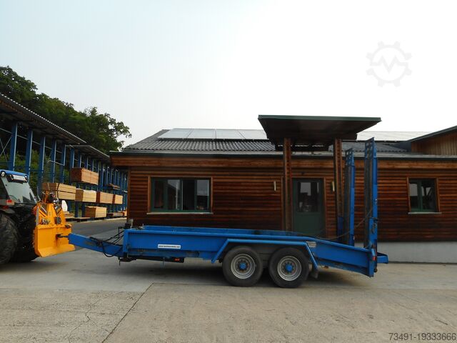 Низкорамный прицеп Humer TT13.6 Tandemtieflader