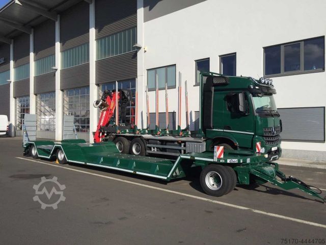 Низкорамный прицеп  Ebert TL 30 ST LB Spezialtieflader