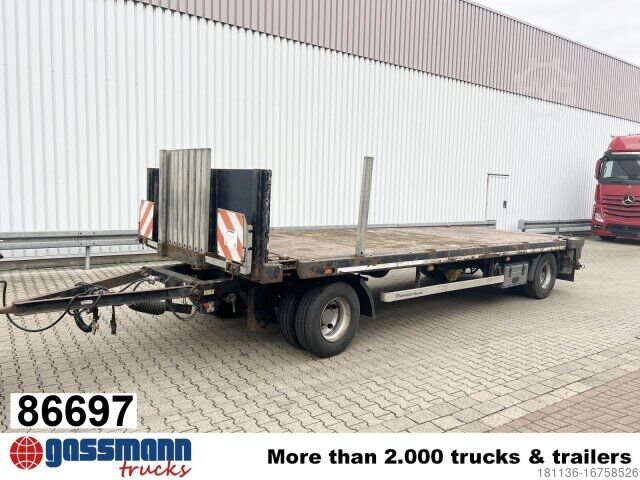 Низкорамный прицеп Müller-Mitteltal TP 20,0 TwistLock, Rungen