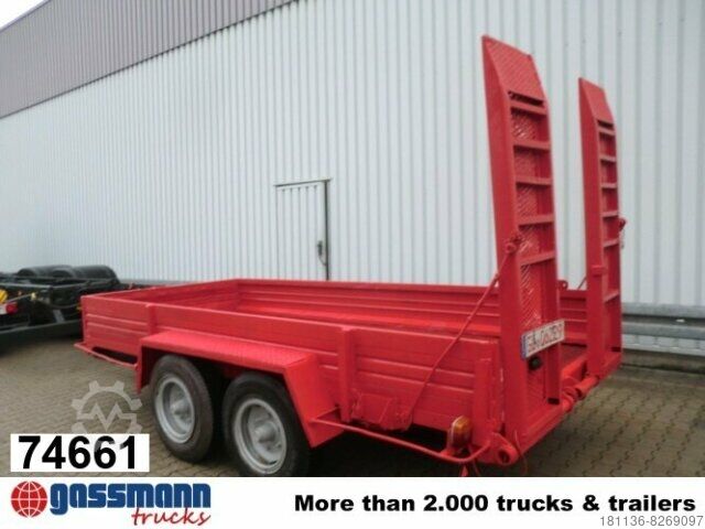 Низкорамный прицеп Fuchs FUCHS, HEINRICH TG 4000