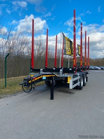 Лесовозный прицеп DOLL rapid+ Zentralachsanhänger A2T-LZ53 SIERRA