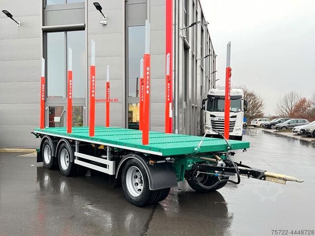 Лесовоз PAVIC HPA 27 68Z /Plattform/3 Achser/Zwilling