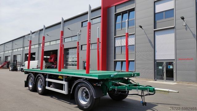 Лесовоз PAVIC HPA 27 70E /Plattform/3 Achser/Einzelnber.