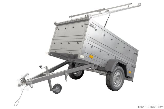 Автомобильный прицеп Unitrailer 200 KIPP MIT DECKEL UND BORDWANDAUFSATZ